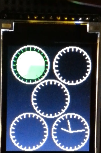 Bild vom ersten Cockpit Video